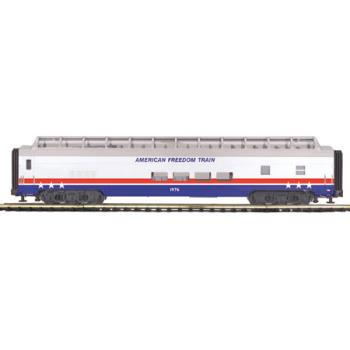 Mikes Train Hou MTH2067247 O 70' Smooth Full Vista Dome, American Freedom