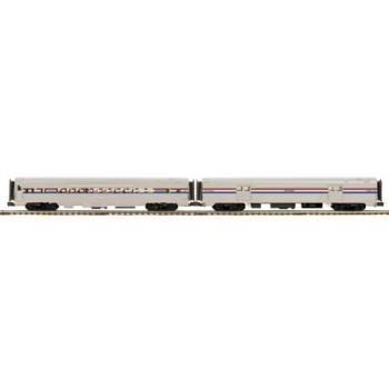 Mikes Train Hou MTH2069207 O 70' Ribbed Baggage/Coach, Amtrak/PHII