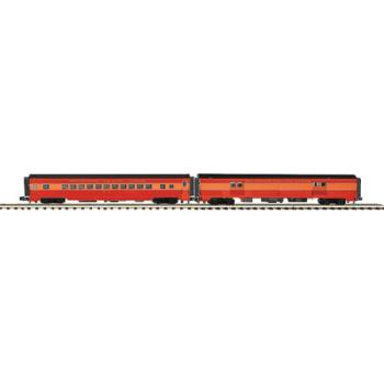 Mikes Train Hou MTH2069217 O 70' Ribbed Baggage/Coach, SP Lines