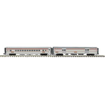 Mikes Train Hou MTH2069243 O 70' Ribbed Baggage/Coach, PRR