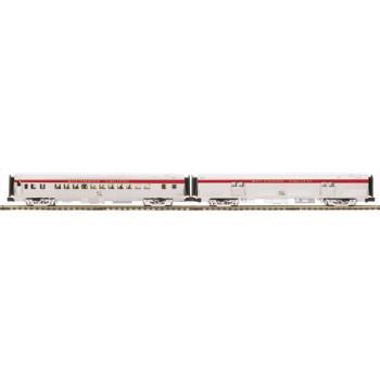 Mikes Train Hou MTH2069244 O 70' Ribbed Baggage/Coach, SP