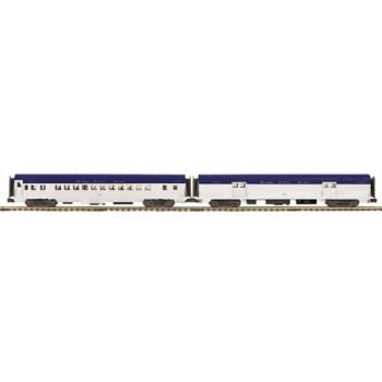 Mikes Train Hou MTH2069259 O 70' Ribbed Baggage/Coach, NKP