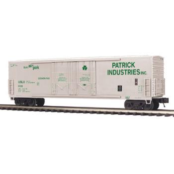 Mikes Train Hou MTH2093656 O 50' Double Door Plugged Box, Patrick Industries