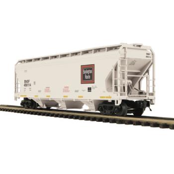 Mikes Train Hou MTH2097802 O 3-Bay Centerflow Hopper, BNSF #4