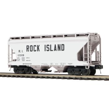 Mikes Train Hou MTH2097811 O 2-Bay Centerflow Hopper, RI