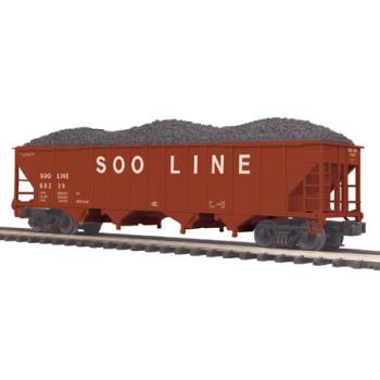 Mikes Train Hou MTH2097824 O 4-Bay Hopper, SOO