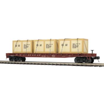 Mikes Train Hou MTH2098996 O Flat w/3 Crates, NYC