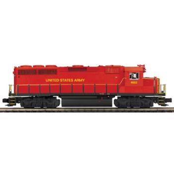 Mikes Train Hou MTH22205762 O Scale GP40 w/PS3, US Army #4652