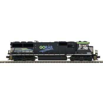 Mikes Train Hou MTH22205952 O Scale SD60E w/PS3, NS/Go Rail