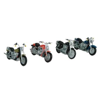 Mikes Train Hou MTH3011084 O Motorcycle Set #1 (4)