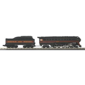 Mikes Train Hou MTH3016741 O-27 Imperial 4-8-4 J w/PS3, N&W #611