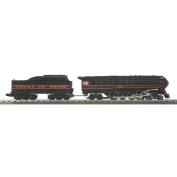 Mikes Train Hou MTH3016751 O-27 Imperial 4-8-4 J w/PS3, N&W #606