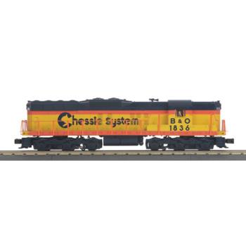 Mikes Train Hou MTH30201961 O-27 SD9 w/PS3, Chessie #1836