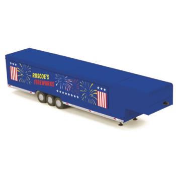 Mikes Train Hou MTH3050072 O Vendor Trailer, Roscoe's Fireworks