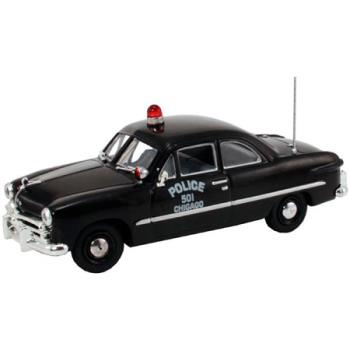 Mikes Train Hou MTH3050095 1:43 Die-cast 1950 2-Door Coupe, Chicago Police