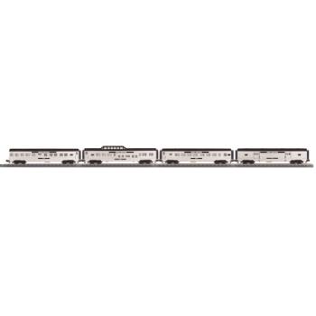 Mikes Train Hou MTH3067719 O-27 60' Streamline Passenger Set, PC (4)