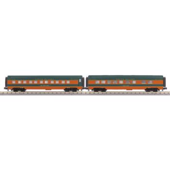 Mikes Train Hou MTH3067818 O-27 60' Streamlined Sleeper/Diner, GN