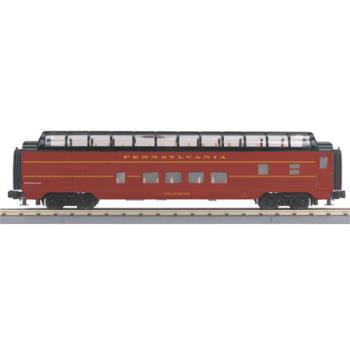 Mikes Train Hou MTH3067828 O-27 60' Streamlined Full Vista Dome, PRR