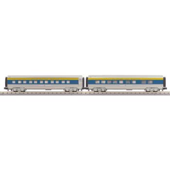 Mikes Train Hou MTH3067852 O-27 60' Streamline Sleeper/Diner, D&H