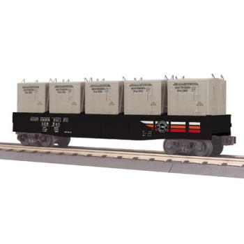 Mikes Train Hou MTH3072126 O-27 Gondola w/LCL Containers, SP