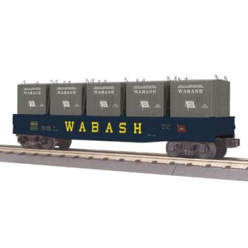 Mikes Train Hou MTH3072127 O-27 Gondola w/LCL Containers, WAB