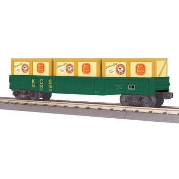 Mikes Train Hou MTH3072134 O-27 Gondola w/Crates, KCS