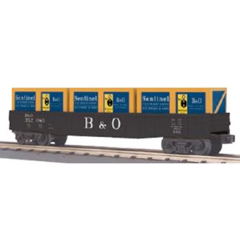 Mikes Train Hou MTH3072150 O-27 Gondola w/Crates, B&O