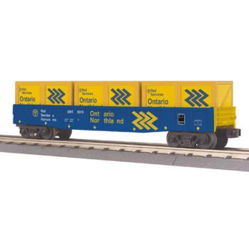 Mikes Train Hou MTH3072154 O-27 Gondola w/Crates, ONT