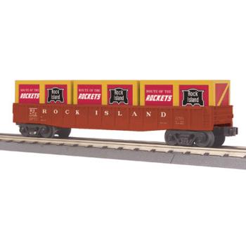 Mikes Train Hou MTH3072155 O-27 Gondola w/Crates, RI