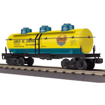 Mikes Train Hou MTH3073421 O-27 3-Dome Tank, Sunray