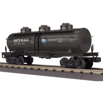 Mikes Train Hou MTH3073457 O-27 3-Dome Tank, GATX