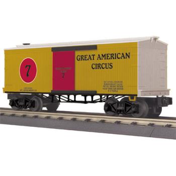 Mikes Train Hou MTH3074731 O-27 34'  Old Time Box, Circus