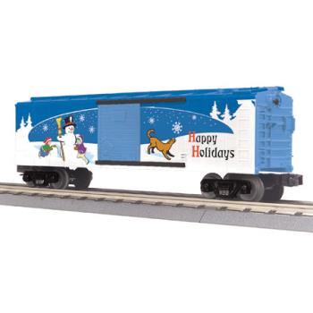 Mikes Train Hou MTH3074780 O-27 Box, Happy Holidays/2014