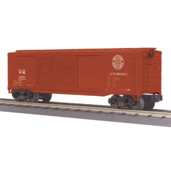 Mikes Train Hou MTH3074792 O-27 40' Double Door Box, GN