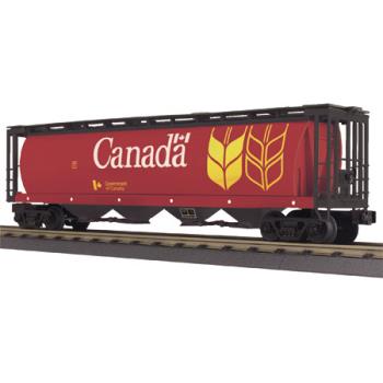 Mikes Train Hou MTH3075491 O-27 4-Bay Cylindrical Hopper, Canada