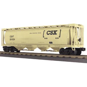 Mikes Train Hou MTH3075492 O-27 4-Bay Cylindrical Hopper, CSX