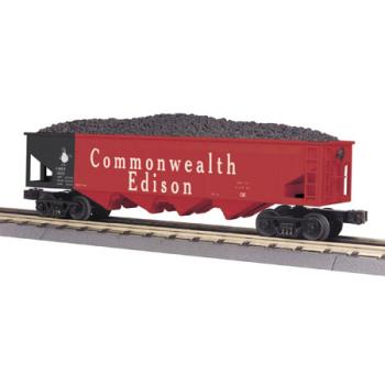 Mikes Train Hou MTH3075512 O-27 4-Bay Hopper, Commonwealth Edison