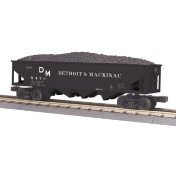 Mikes Train Hou MTH3075529 O-27 4-Bay Hopper, D&M