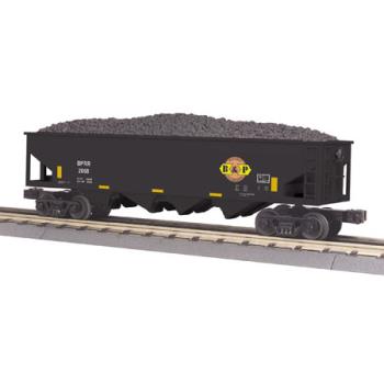 Mikes Train Hou MTH3075532 O-27 4-Bay Hopper, B&P