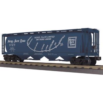 Mikes Train Hou MTH3075535 O-27 4-Bay Cylindrical Hopper, NKP