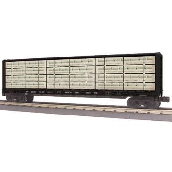 Mikes Train Hou MTH3076551 O-27 Centerbeam Flat, NP