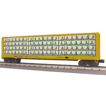 Mikes Train Hou MTH3076552 O-27 Centerbeam Flat, TTX