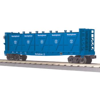 Mikes Train Hou MTH3076567 O-27 Bulkhead Flat w/LCL Containers, Westinghouse