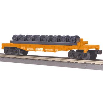 Mikes Train Hou MTH3076573 O-27 Flat w/Wheel Set, NS