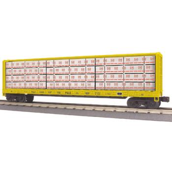 Mikes Train Hou MTH3076593 O-27 Center I-Beam Flat, P&LE