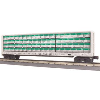 Mikes Train Hou MTH3076595 O-27 Center I-Beam Flat, LV