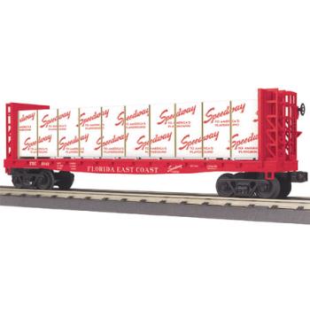 Mikes Train Hou MTH3076616 O-27 Bulkhead Flat w/Load, FEC