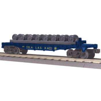 Mikes Train Hou MTH3076618 O-27 Flat w/Wheel Set, ARR