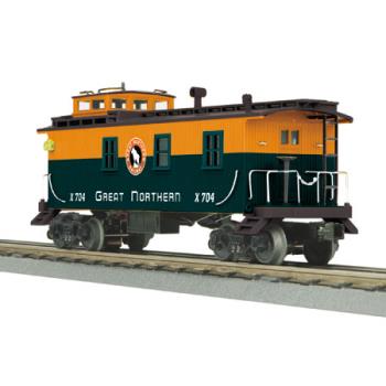 Mikes Train Hou MTH3077253 O-27 Wood Caboose, GN