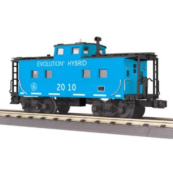 Mikes Train Hou MTH3077262 O-27 Steel Caboose, GE Evolution